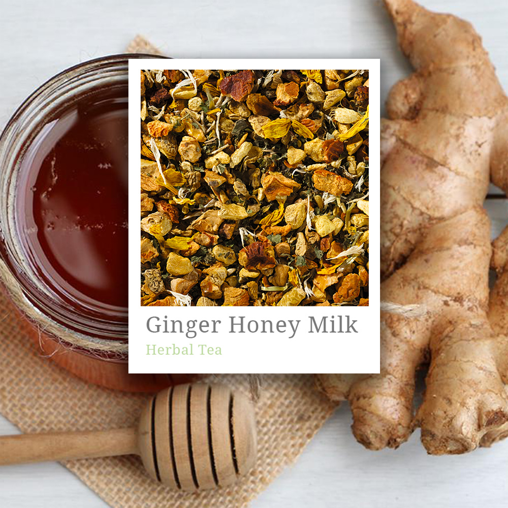 Ginger Honey Milk Tea