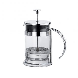 Silver French Press Large